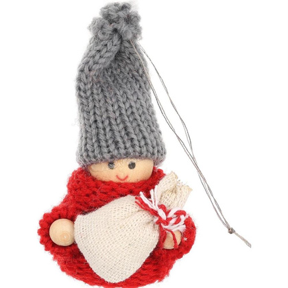 Laleczka dekoracyjna z workiem GIRL