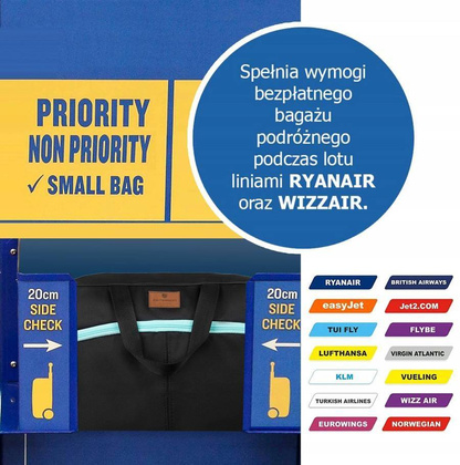 Mała torba podróżna na bagaż podręczny