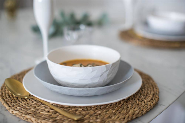 Talerz Club M organic grey 4006670