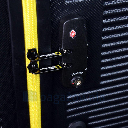 Mała kabinowa walizka NATIONAL GEOGRAPHIC Abroad Czarna