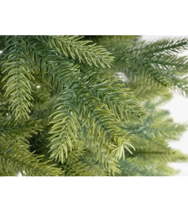 Choinka sztuczna PE10 180 cm FULL PE zielona jasne końcówki z metalowym stojakiem