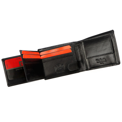 Portfel męski skórzany PIERRE CARDIN YS604 323 Czarny