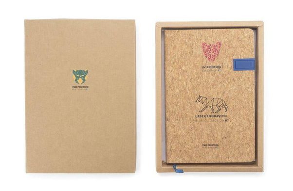 Notes MENTE z pamięcią USB 16GB, A5 Niebieski