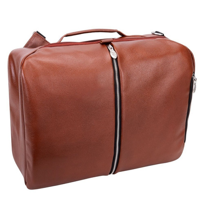 Torba / Plecak na laptop 17" McKLEIN East Side Brązowa