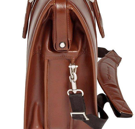 Teczka na laptop McKlein Harrison 17" Brązowa