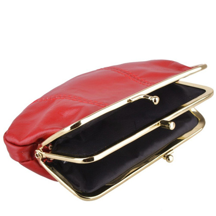 Portfel damski skrzany KEMER 19-32 Czerwony - min. zamówienie 20 / 50 / 100 szt.