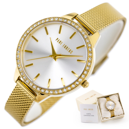 ZEGAREK DAMSKI PAUL LORENS - PL11312B2-3D1 (zg545c) + BOX