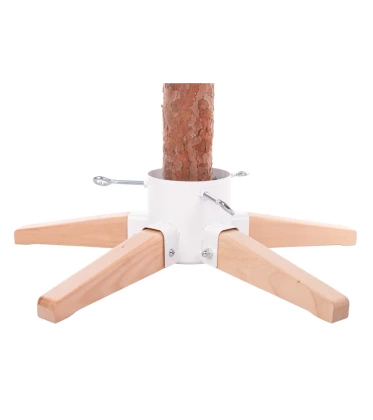 Stojak choinkowy metalowy+drewno model 7313