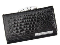 Portfel damski skórzany PELLUCCI GF108 Czarny