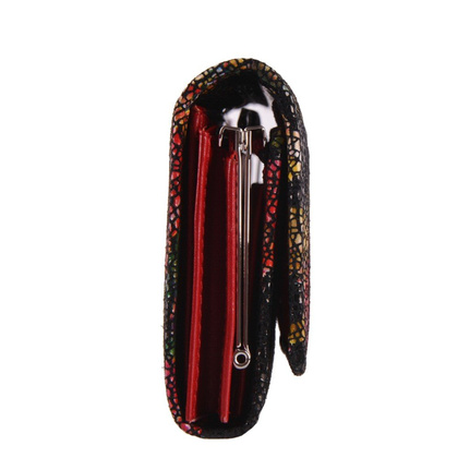 Portfel damski skórzany KEMER 007D Multikolor - min. zamówienie 20 / 50 / 100 szt.