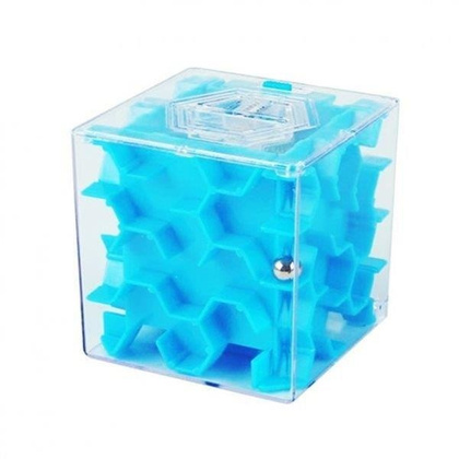 Mini skarbonka labirynt - Niebieska UPOMINKARNIA