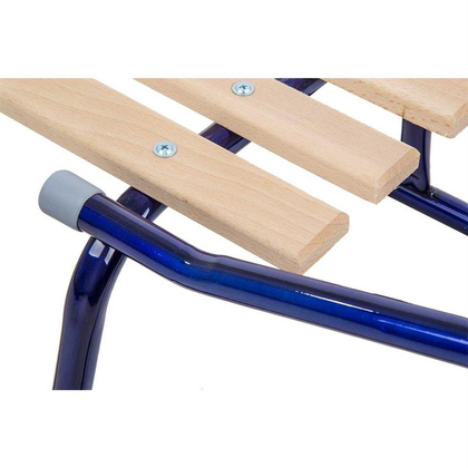 Sanki Metalowe Andy Kuligowe / Zjazdowe 2 Osobowe Niebieskie