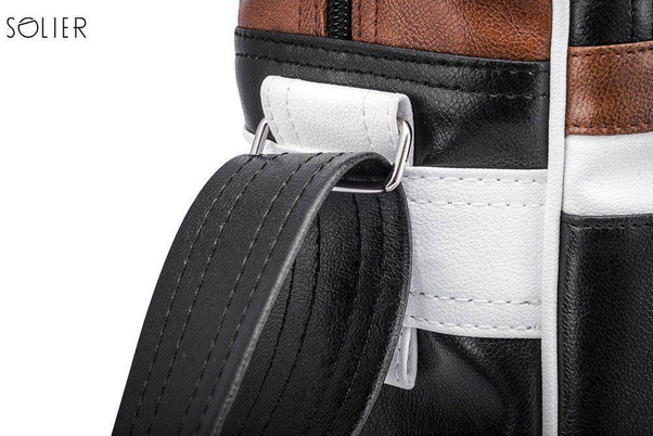 Lekka Torba Miejska na Ramię Messenger by Solier - 5 KOLORÓW - min. zamówienie 20 / 50 / 100 szt.