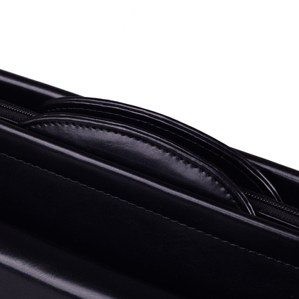 Teczka męska skórzana KEMER B 655/DW Czarna