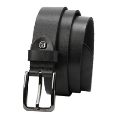 Pasek skórzany męski PIERRE CARDIN 5077 KAM02 Czarny