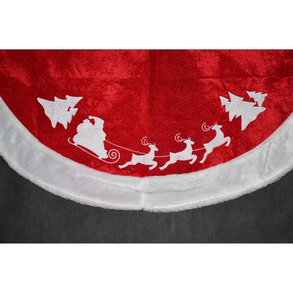 Osłona na stojak pod choinkę śr. 100 cm zdobiona