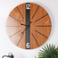 Zegar ścienny brązowy 60 cm