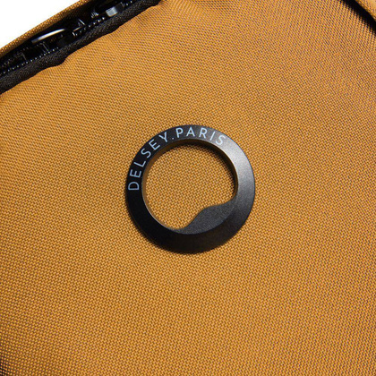 Walizka Delsey Securban Miejski żółty plecak na laptopa 9.7"