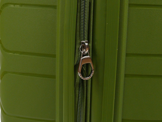 Walizka DIELLE 100 4k 76cm duża zielona PP z poszerzeniem