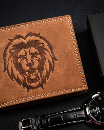 Portfel skórzany męski N992-CHM