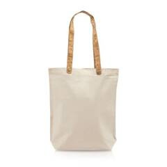 Torba bawełniana 180g 100% z korkowymi uchwytami