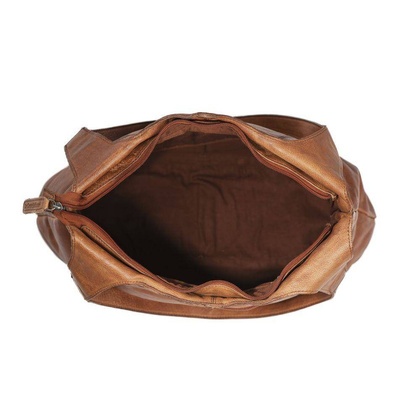 Torebka damska skórzana Marseille Koniak - min. zamówienie 20 / 50 / 100 szt.