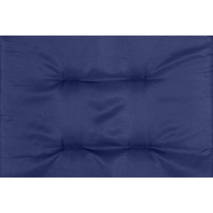 KRZESŁO OGRODOWE SKŁADANE 59X66X46/92CM Z PODUSZKĄ GRANATOWE