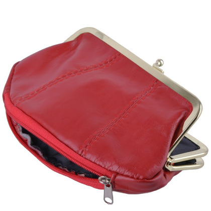 Portfel damski skrzany KEMER 19-32 Czerwony - min. zamówienie 20 / 50 / 100 szt.