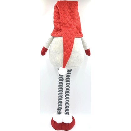 Skrzat na teleskopowych nogach czerwony od 80 -115 cm