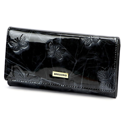 Portfel damski skórzany PELLUCCI BTS-114 Popiel