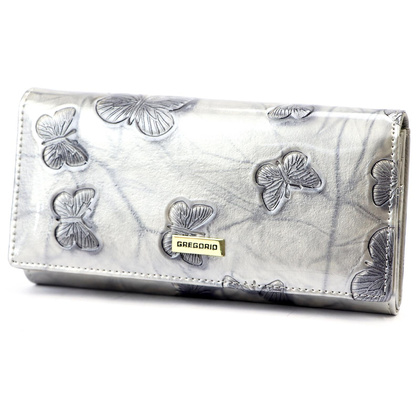 Portfel damski skórzany PELLUCCI BTS-102 Czerwony