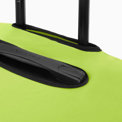 Elastyczny pokrowiec na duża walizkę PUCCINI PBA 6F Limonkowy