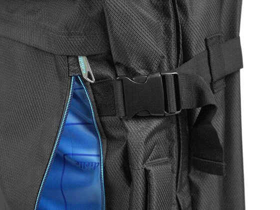 Torba podróżna na kołach DIELLE Czarna