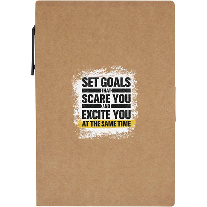 Swift notatnik z karteczkami samoprzylepnymi i długopisem