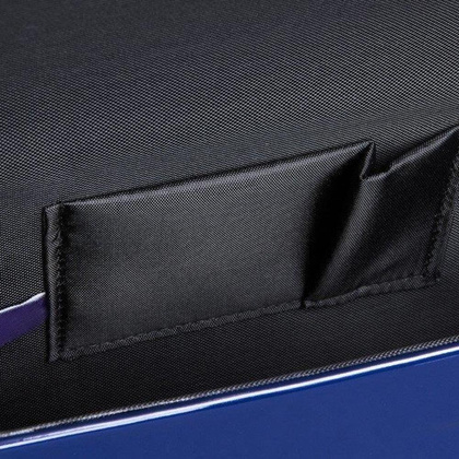 Torebka wizytowa z paskiem KEMER SOLIER F15B Granatowa - min. zamówienie 20 / 50 / 100 szt.