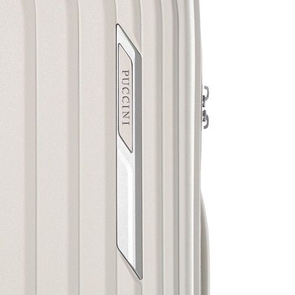 Duża walizka PUCCINI MARBELLA PP024A 0 Biała