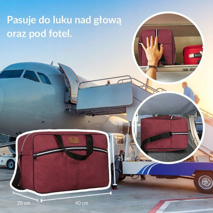 Mała torba podróżna na bagaż podręczny