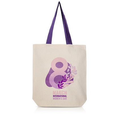 180g 100% Torba bawełniana z długą rączką