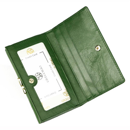 Portfel skórzany PELLUCCI GS-108 Czerwony