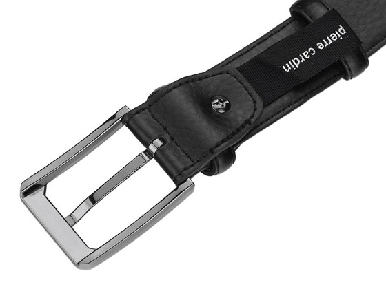 Pasek skórzany męski PIERRE CARDIN 5011 ROB01 BLACK 135