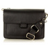 MARCO MAZZINI Torebka listonoszka skórzana messenger italian design czarna - min. zamówienie 20 / 50 / 100 szt.