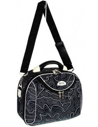 Zestaw walizek 3 walizek + Kuferek PELLUCCI RGL 773 Czarno niebieski