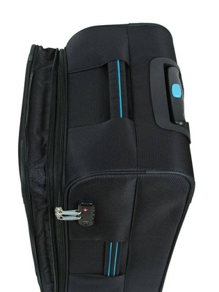 Średnia walizka DIELLE 300 Czarna