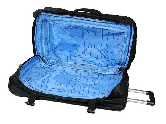 Torba podróżna na kołach DIELLE Czarna