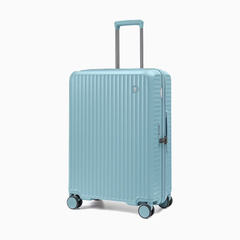 Średnia walizka PUCCINI MONTE CARLO PC036B 7B Niebieska
