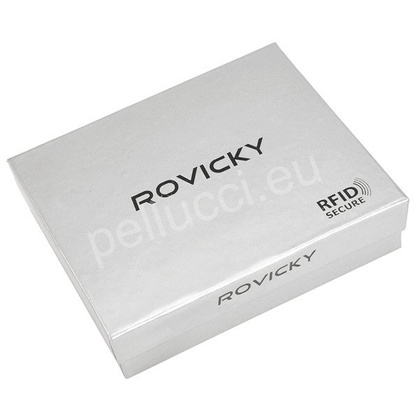 Portfel męski skórzany PELLUCCI N4-RVT RFID Czarny