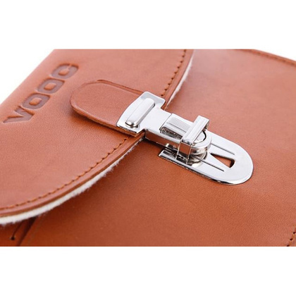 Saszetka do paska skóra KEMER VOOC Vintage P11 Brązowy