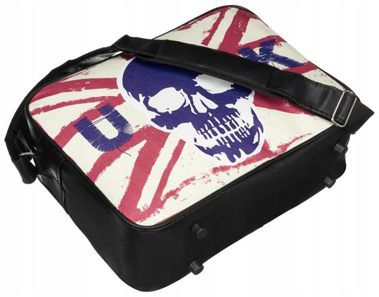 Mlodziezowa pojemna torba na szerokim pasku