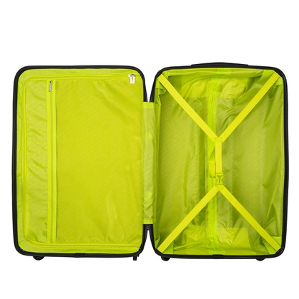 Średnia walizka PUCCINI CALIFORNIA ABS018B 8 Szara