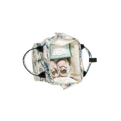 Torba, organizer do wózka plecak dla mamy Różowy 42x26x19cm PL152R